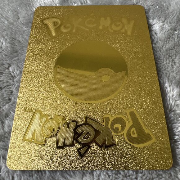 Pokemon Gold Fan Art Pikachu V 190HP 043/185 - Picture 8 of 10